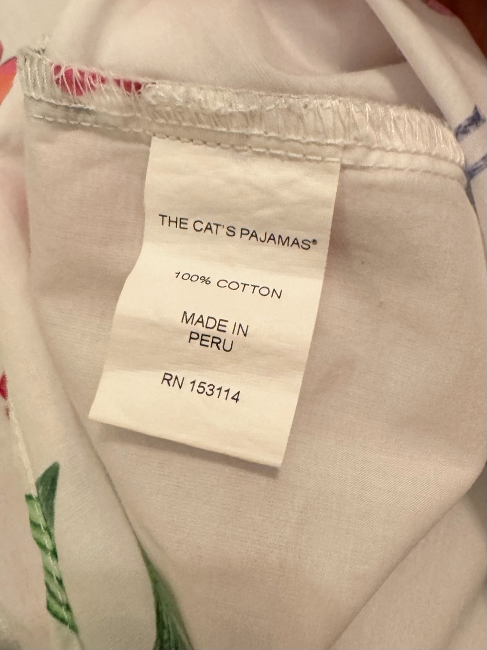 LIKE NEW The Cat’s Pajamas Oh Deer PJs 100% Luxe Pima Cotton XL - Picture 16 of 16